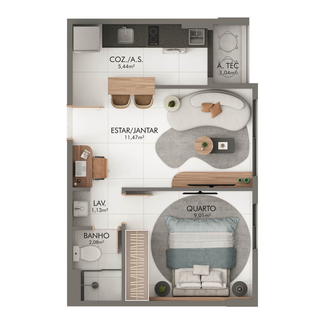 <p>Apartamento Coluna 06</p>
