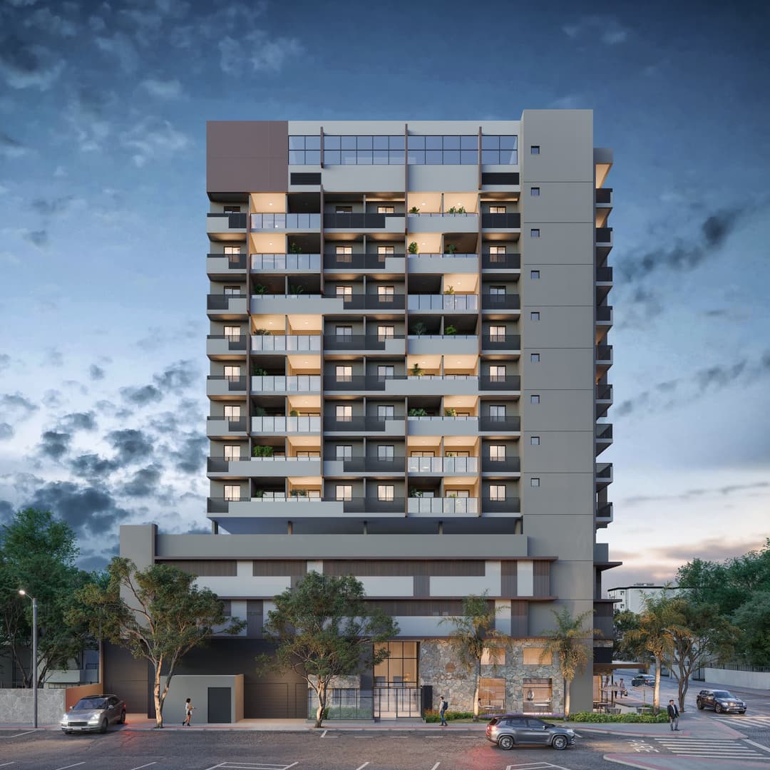 56 : <p>Fachada noturna</p>